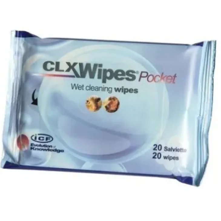 Clorexuderm Wipes Pocket Antiodori per Cani e Gatti 20 salviette
