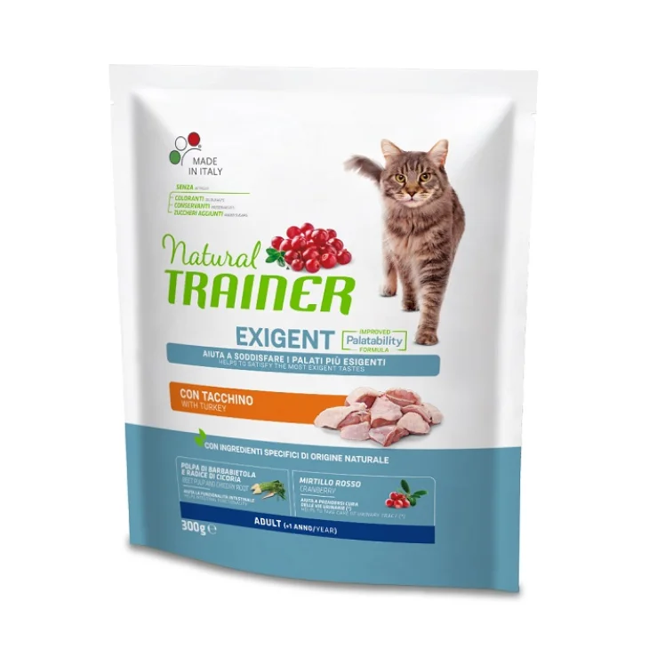 Natural Trainer Cat Sp Exigent White Meat 300 G Natural Trainer Cat Sp Exigent White Meat 300 G