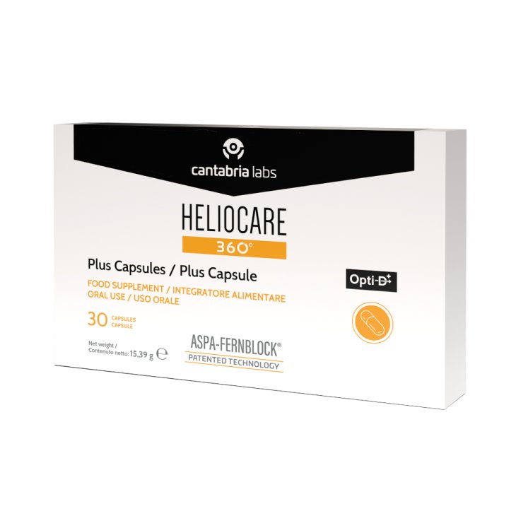 Heliocare 360 Plus Integratore Antiossidante 30 capsule