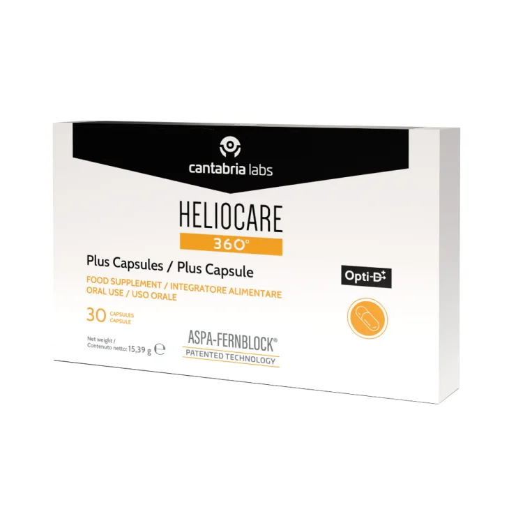 Heliocare 360 Plus Integratore Antiossidante 30 capsule