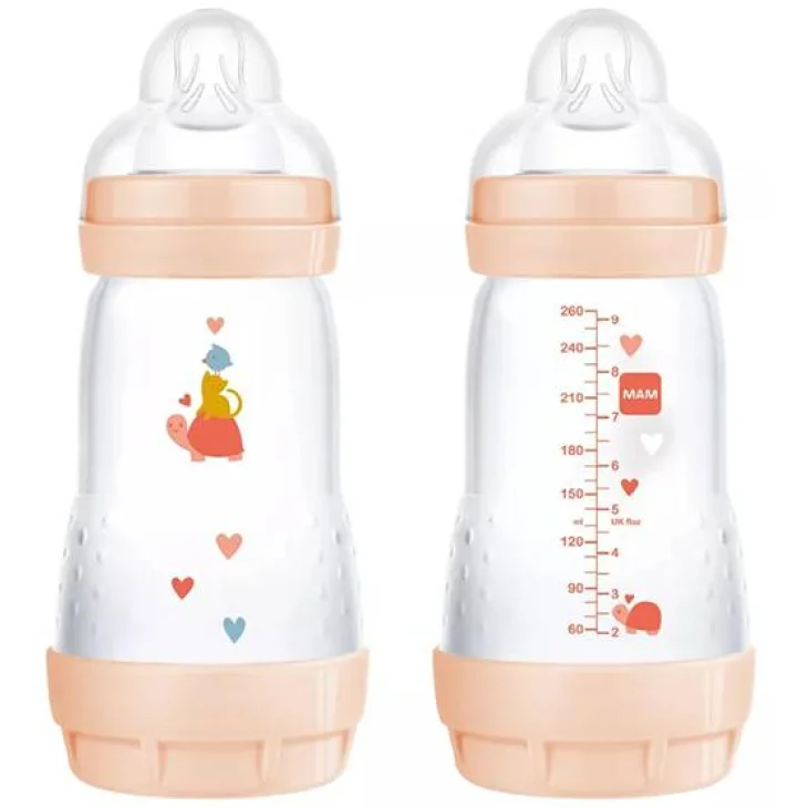 Mam Biberon Easy Start 260 ml 2+ Tettarella 2 Femmina