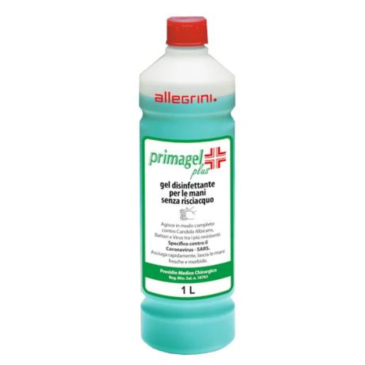 Primagel Plus Gel disinfettante per le mani 1 Litro