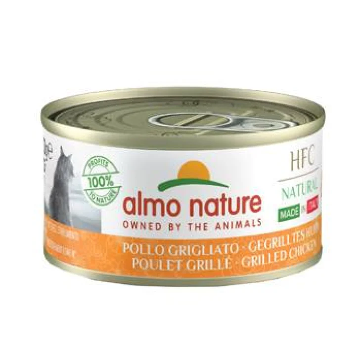 HFC CAT NATURAL POLLO GRIGLIATO 70 G
