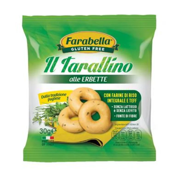 Farabella il Tarallino alle Erbette Senza glutine 30 g