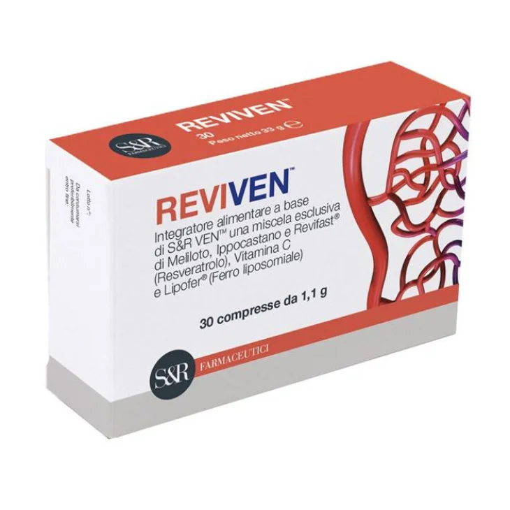 Reviven Integratore per la Circolazione Venosa 30 Compresse