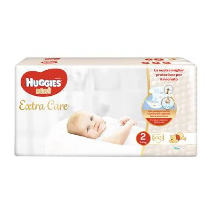 HUGGIES EXTRA CARE GRANDE 2 40 PEZZI