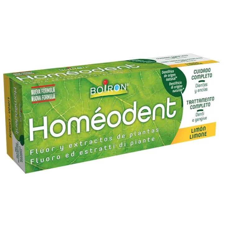 Boiron Homeodent Nuova Formula Dentifricio al Limone 75 ml