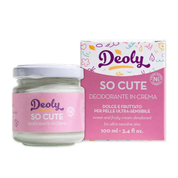 Deoly So Cute Deodorante in Crema per il Corpo 100 ml