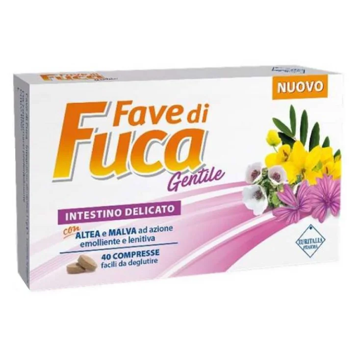 Fave di Fuca Gentile Integratore per il Benessere dell'Intestino 40 compresse