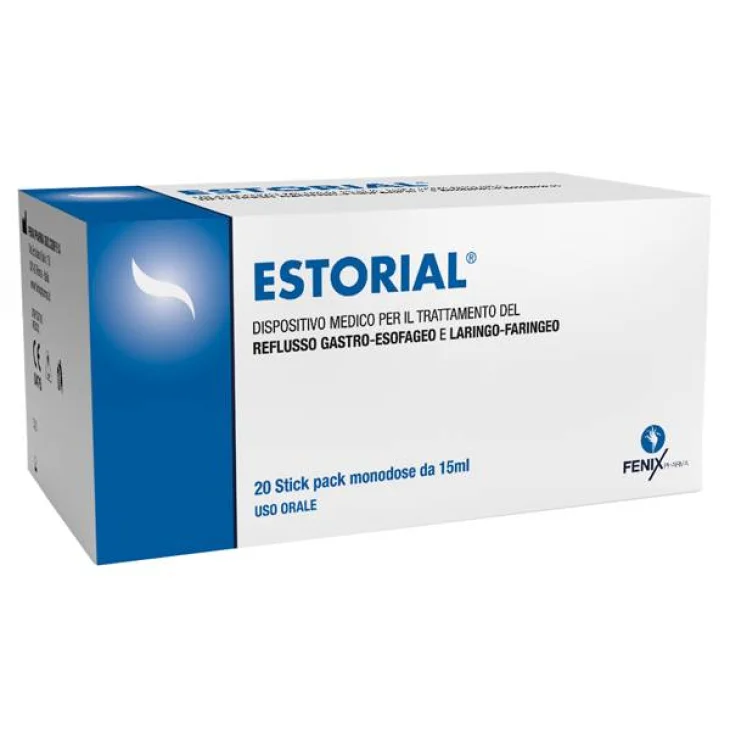 Estorial Dispositivo Medico per Reflusso Gastro-Esofageo 20 Stick