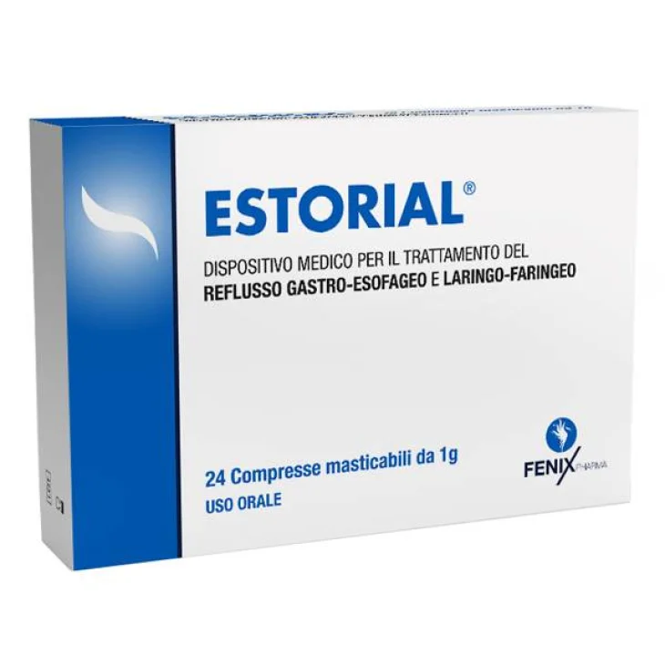 Estorial Integratore per il Reflusso Gastro-Esofageo 24 compresse masticabili