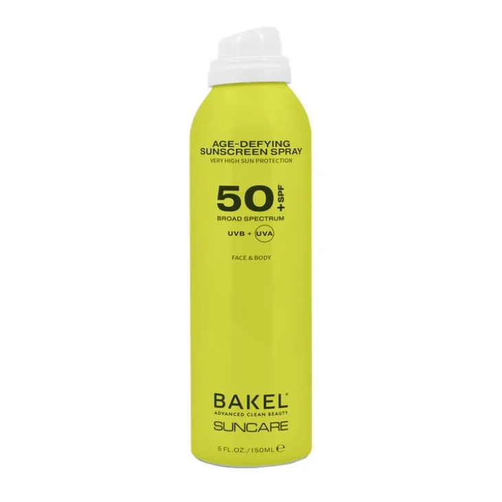 Bakel Solare Spray Viso E Corpo Spf50+ per Tutti i Tipi di Pelle 150 ml Bakel Solare Spray Viso E Corpo Spf50+ per Tutti i Tipi di Pelle 150 ml
