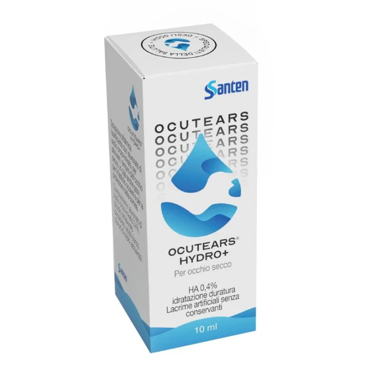 Santen Ocutears Hydro+ 0,4% Soluzione Oftalmica Lubrificante 10 ml