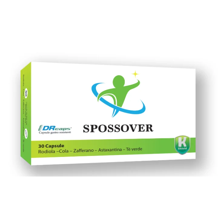 Spossover Integratore per Stanchezza Fisica e Mentale 30 Capsule