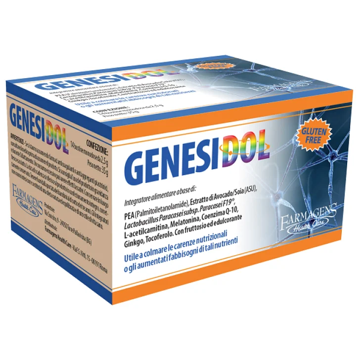 Genesi Dol Integratore Multivitaminico 14 Bustine Monodose 2,5 G