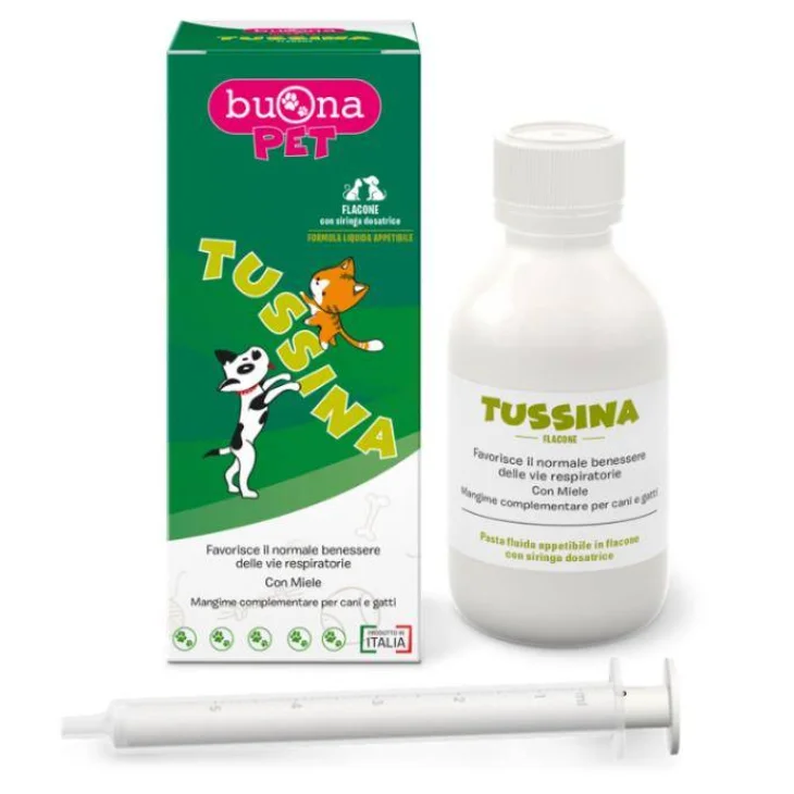 Tussina Integratore per benessere delle vie aeree di cane e gatto 100 g