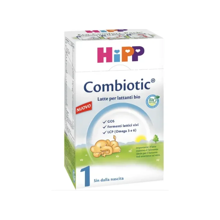 Hipp Combiotic 1 Bio Latte in Polvere per Lattanti Fin dalla Nascita 600 g
