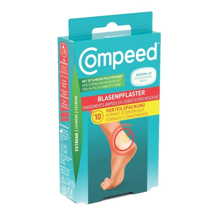 Compeed Cerotti per Vesciche Extreme 10 Pezzi