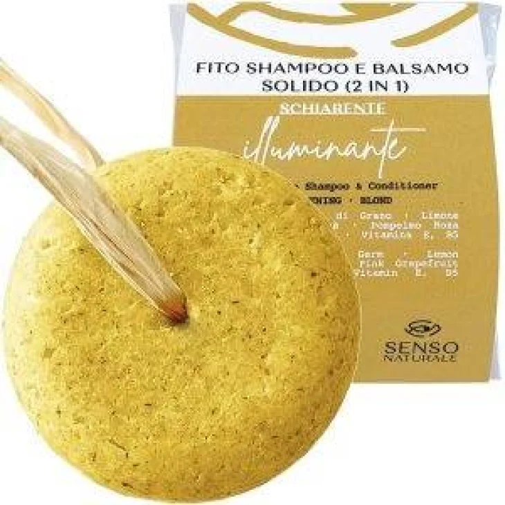 SENSONATURALE FITO SHAMPOO SOLIDO E BALSAMO SCHIARENTE
