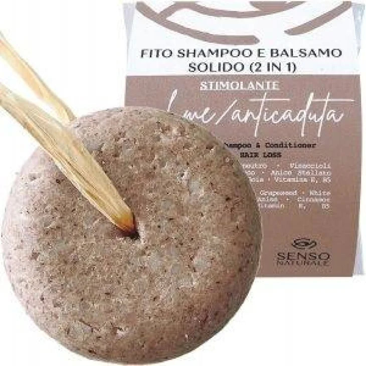 SensoNaturale Fito Shampoo Solido e Balsamo Stimolante