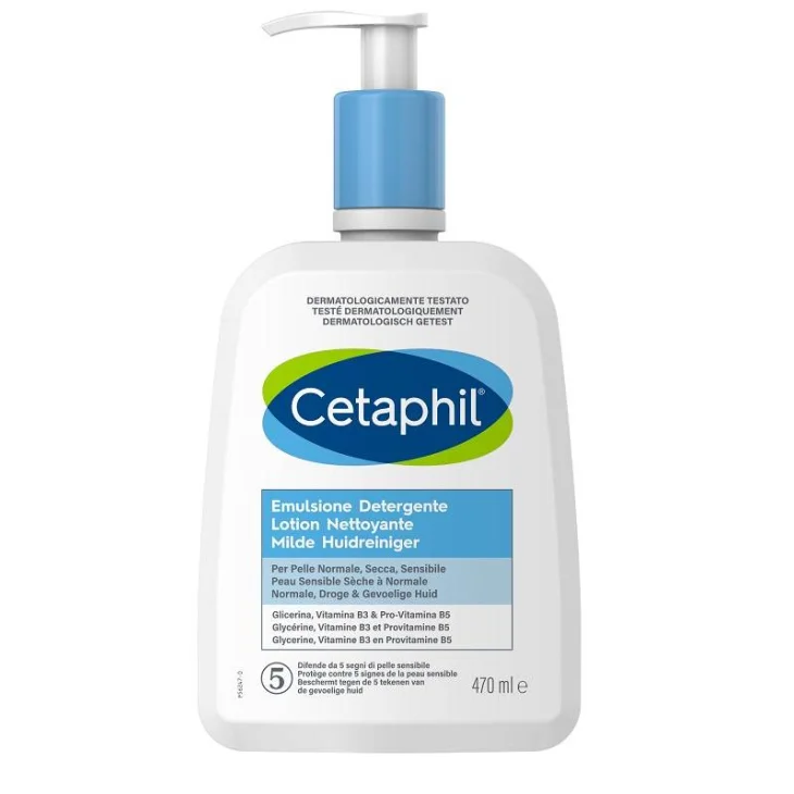 Cetaphil Emulsione Detergente per Rimuovere il Make up 470 ml