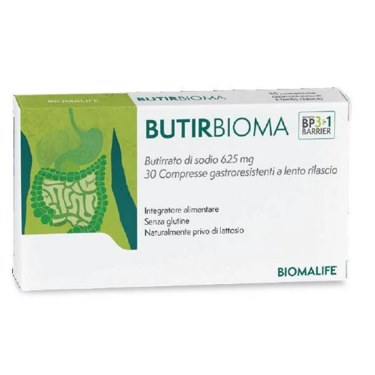 Butirbioma Integratore per il Benessere Intestinale 30 Compresse