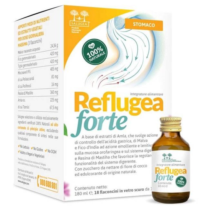 Salugea Reflugea Forte Integratore Antiacidità18 flaconcini
