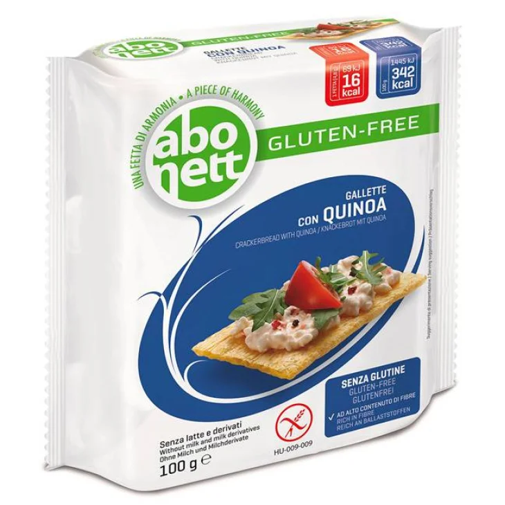ABONETT GALLETTE CON QUINOA SENZA LATTE E DERIVATI 100 G
