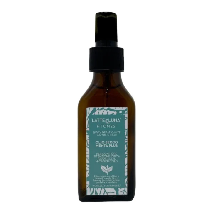 Latte E Luna Olio Secco Menta Plus 100 Ml