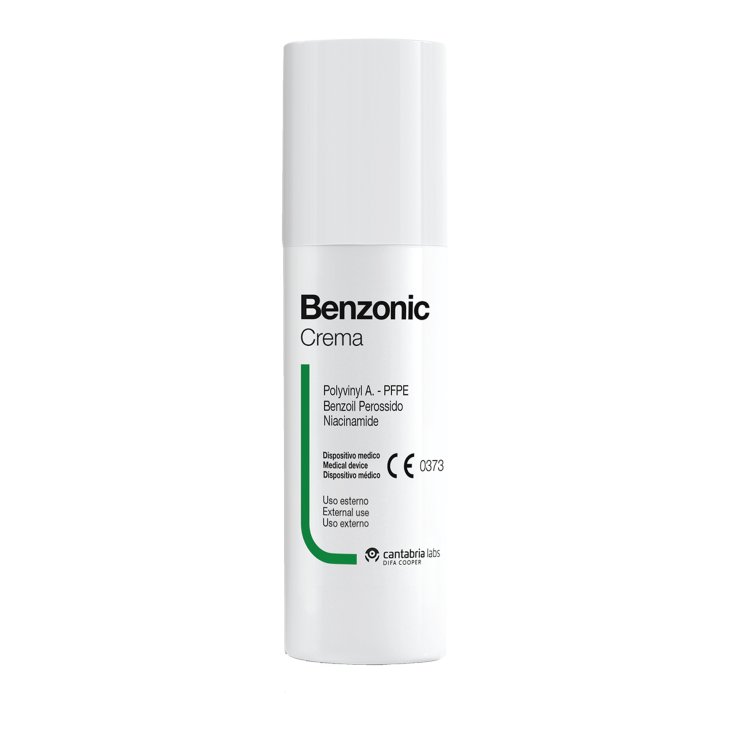 Difa Cooper Benzonic Crema per Pelle Acneica 30 ml