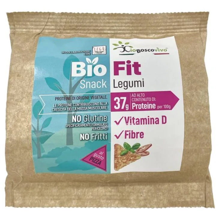 IOBOSCOVIVO SNACK LEGUMI SENZA GLUTINE BIO 15 G