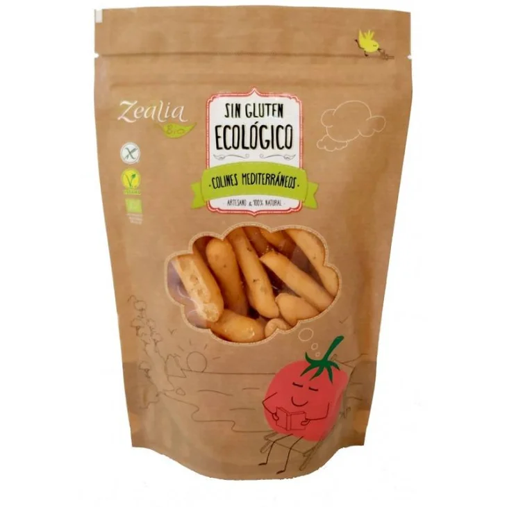 ZEALIA GRISSINI GUSTO MEDITERRANEO BIO 75 G