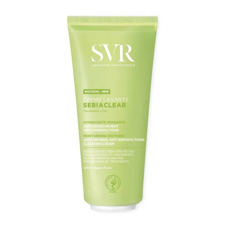 SVR Sebiaclear Creme Lavante Detergente Purificante Anti-Imperfezioni 200 ml