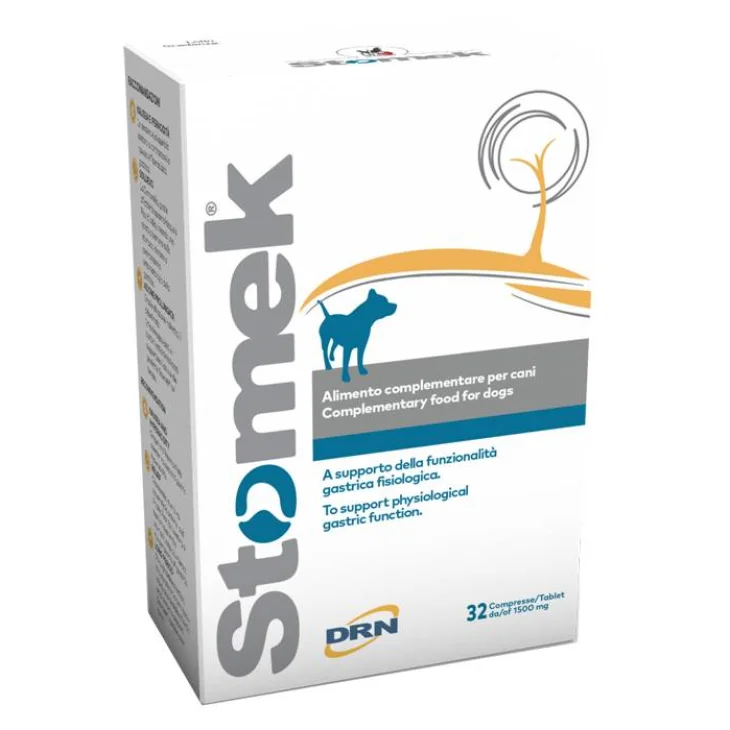 Stomek Alimento Complementare per Cani a Supporto della Funzionalità Gastrica 32 compresse