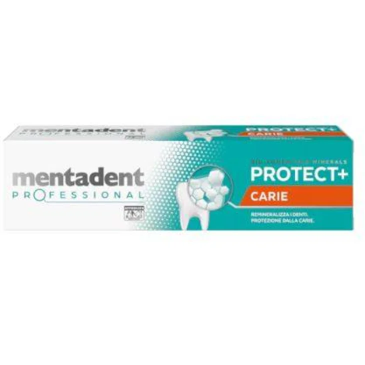 Mentadent Professional Dentifricio Protect + Carie 75 Ml