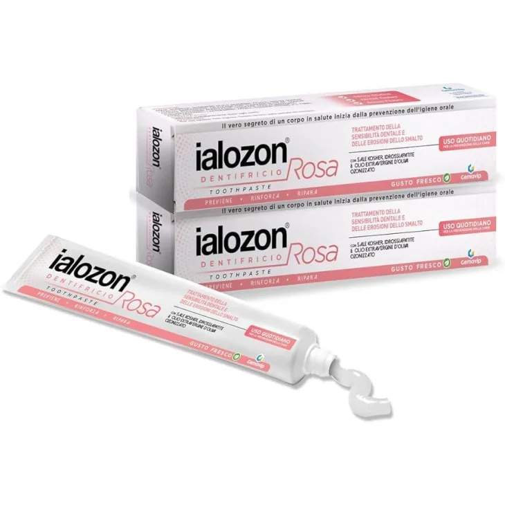 Ialozon Dentifricio Rosa Trattamento Denti Sensibili 75 ml