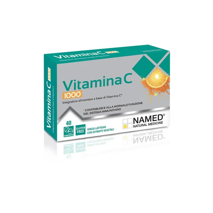 Named Vitamina C 1000 Integratore per le Difese Immunitarie 40 compresse