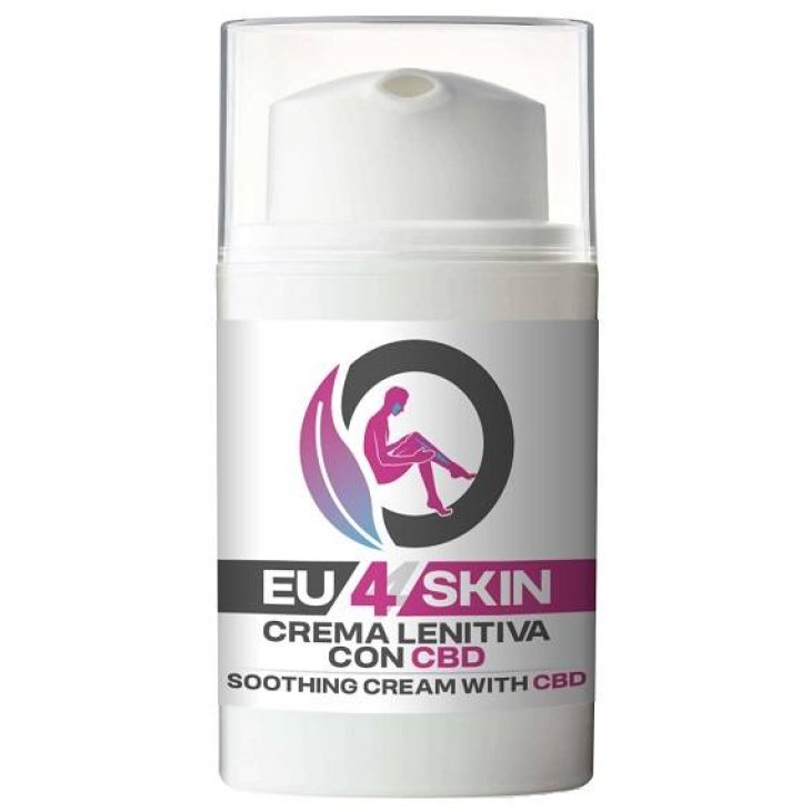 Eu4skin Crema lenitiva per acne eczema dermatite e psoriasi con Cbd 50 ml