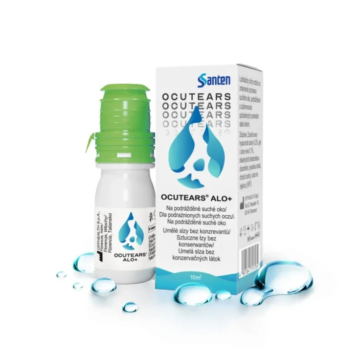 Santen Ocutears Alo+ 0,4% PFMD Collirio per Occhi Secchi 10 ml