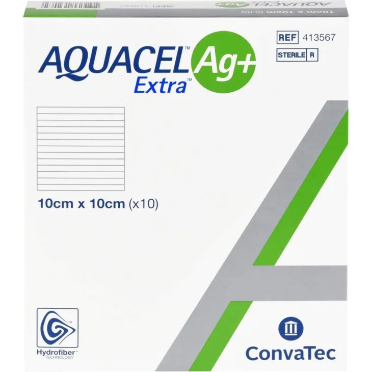 Aquacel Ag Extra 10X10 cm 1 Pezzo