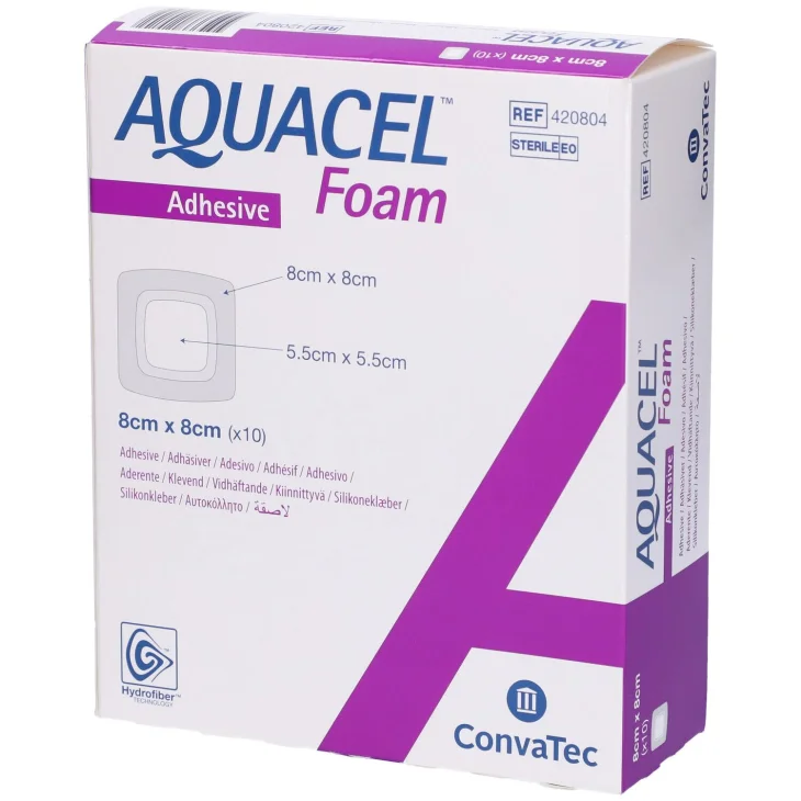 Convatec Aquacel Foam ADH 8x8 cm Singolo