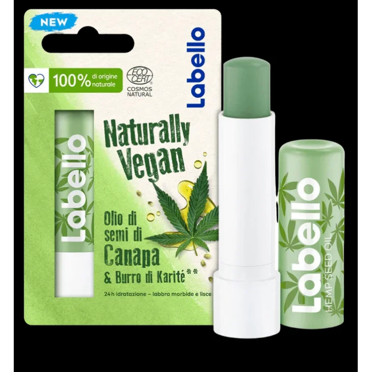 Labello Natural Balsamo Labbra Canapa 1 Pezzo