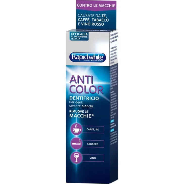 BioNike Rapid White Dentifricio Anticolor Anti-Macchie 75 ml