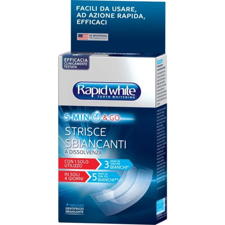 BioNike Rapid White Kit Strisce Sbiancanti per Denti