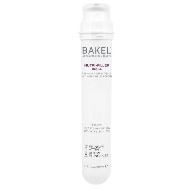 Bakel Nutri-Filler Refill Crema Viso Antietà per Pelle Secca 50 ml