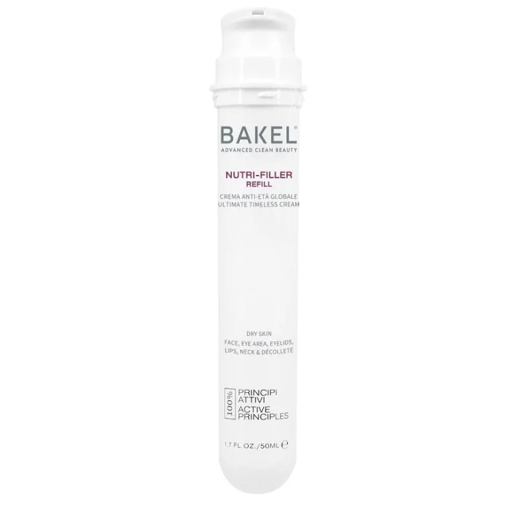 Bakel Nutri-Filler Refill Crema Viso Antietà per Pelle Secca 50 ml