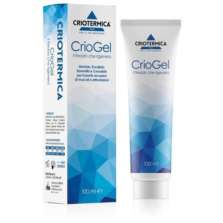Criogel per affaticamento muscolare e articolare 100 ml