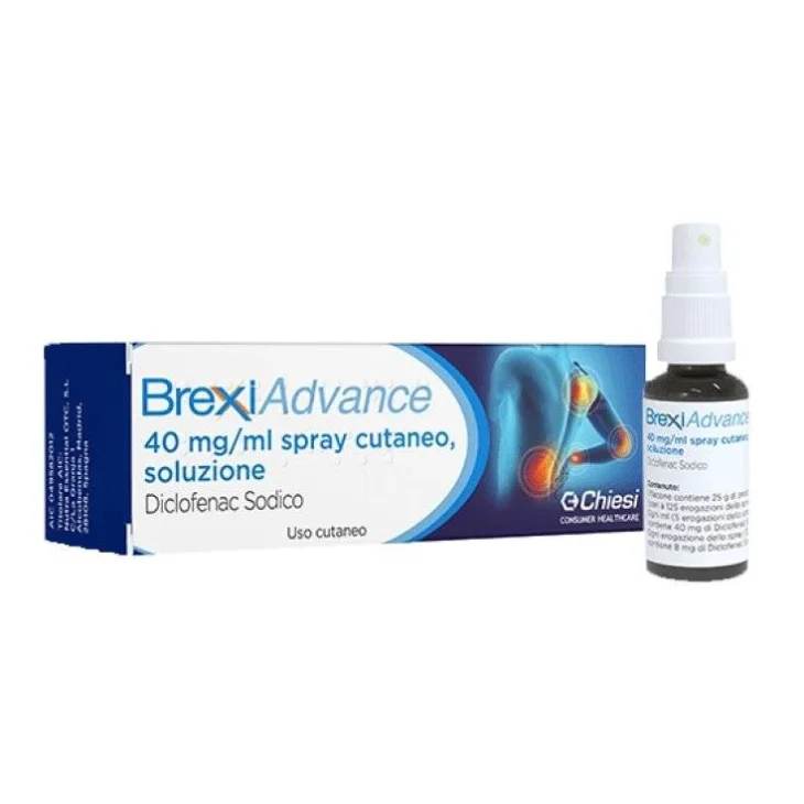 Breviadvance Spray cutaneo 30 ml/125 erog 40 mg/ml con pompa dosatrice