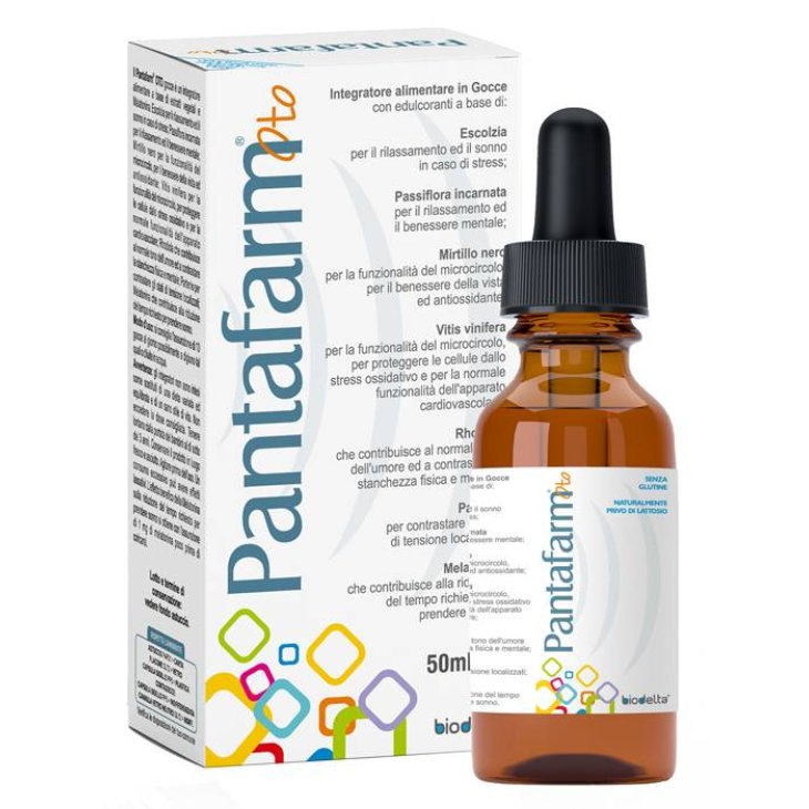Pantafarm Oto Gocce per rilassamento e il sonno in caso di stress 50 ml