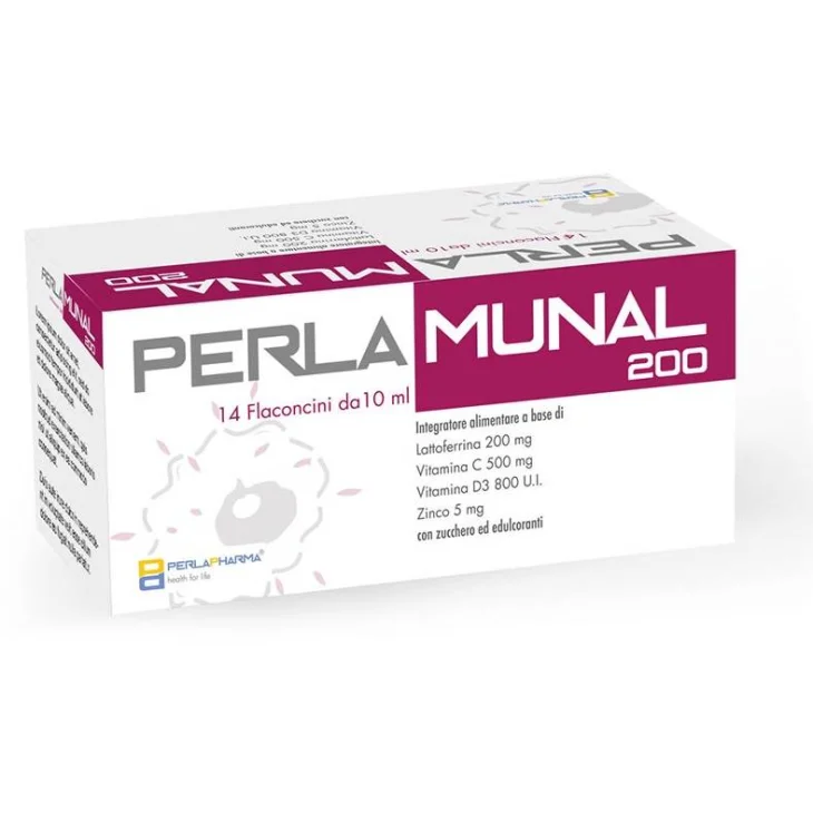 Perlamunal 200 Integratore per il sistema immunitario 14 flaconcini x 10 ml